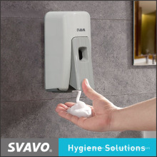 700ml Wall Hung Plastic Refillable Wall Mounted Hospital Manual Soap Dispenser